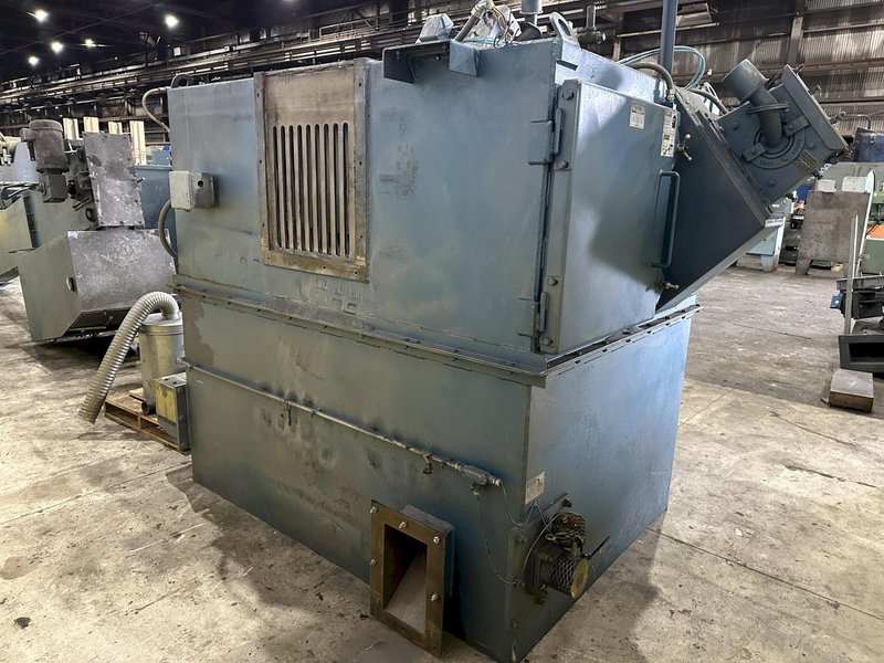 48&quot; TABLE VIKING MODEL #4812CT CONTINUOUS SHOT BLAST PARTS CLEANING SYSTEM, NEW IN 2017: STOCK #22469