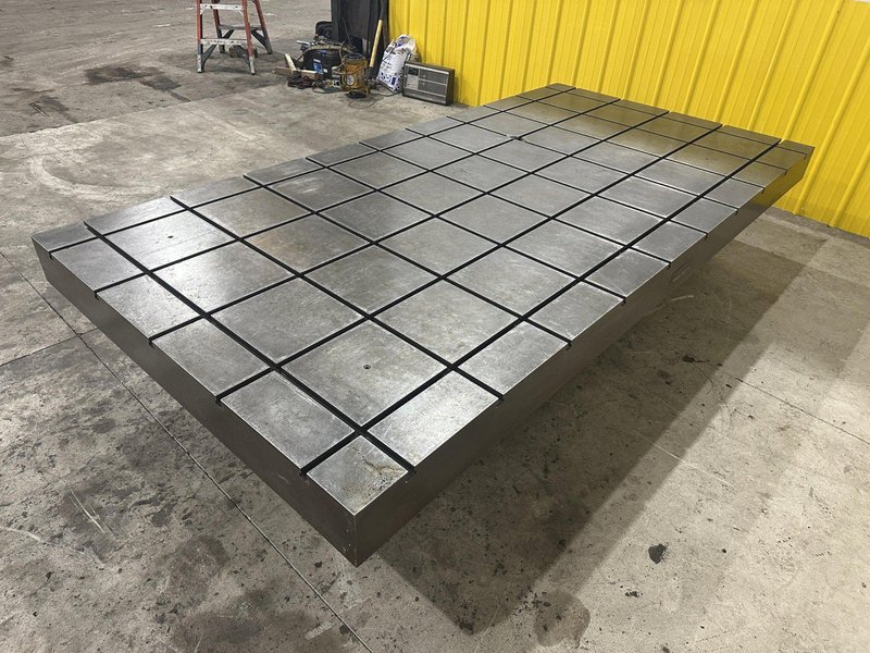 5&#039; X 10&#039; STEEL LAYOUT TABLE: STOCK #22156