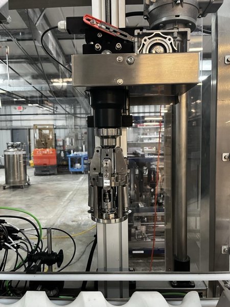 Norland International Complete line with (2) GlassPak66 Monoblock Systems (16oz and 25 Oz)  for Glass or Aluminum with Fluid Solutions 3 Head ROPP Capper, 2020: