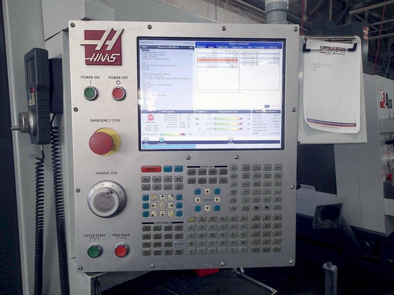 Haas VF-4SS 5-Axis VMC, 2020- TR200Y Trunnion Rotary Table, TSC, Probing, HSM, TCPC &amp; DWO