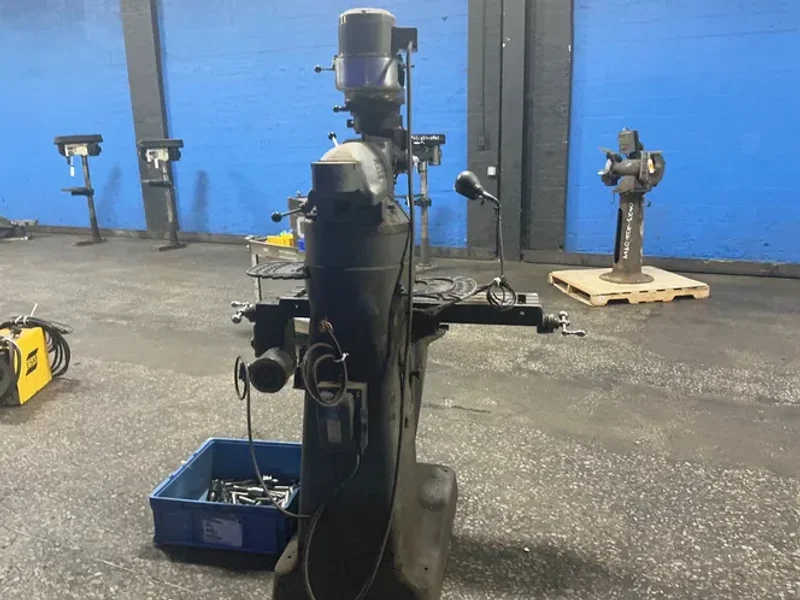 Bridgeport 9” X 43” Vertical Mill W/  Tooling - 106133