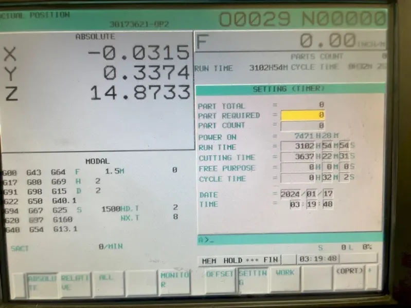 2015 DOOSAN DNM 500 II | Machining Centers, Vertical