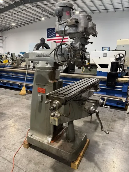 BRIDGEPORT Series 1 Vertical Milling Machine DRO 1981’USA #7904