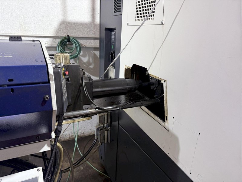 DMG Mori Sprint 32/8 CNC Screw Machine, Swiss Type, with Patriot Bar 
Feeder, Model 338