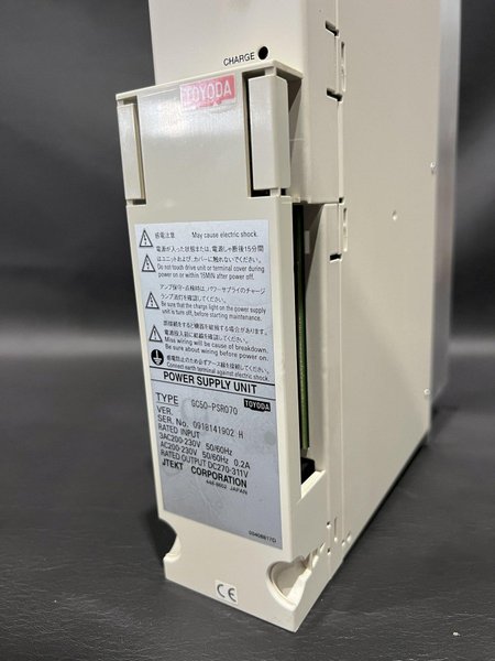 Toyoda Jtekt CNC Power Supply Unit GC50-PSR070 Pulled from Working Machine