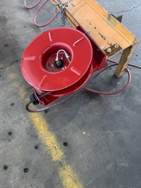 1/4 TON X 15&#039; ABELL-HOWE JIB CRANE. STOCK # 0365424