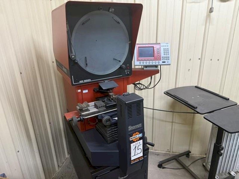 STARRETT MODEL HB-400 OPTICAL COMPARATOR