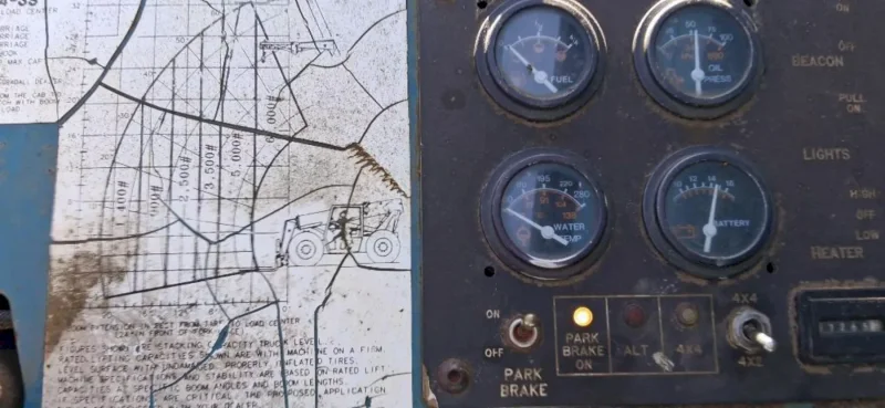 1992 GRADALL MODEL #524 TELEHANDLER W/ TIRES: YOBRO #25163