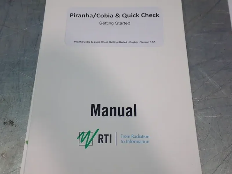 RTI MULTIFUNCTION X-RAY METER W/CASE  -  PIRANHA 255