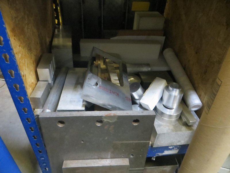 Shelving Unit w 5 Shelves &amp; Contents- Auction Item