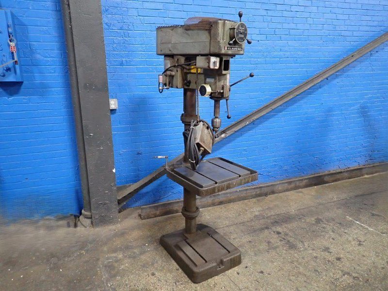 CLAUSING 18" X 15.5" DRILL PRESS  -  2276