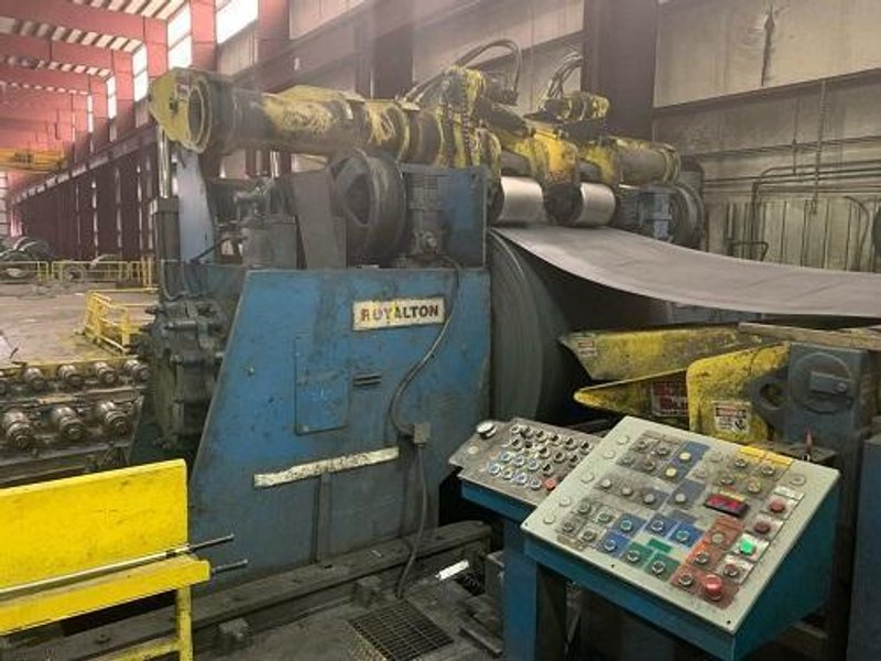 72” x 65,000# ROYALTON CONE UNCOILER