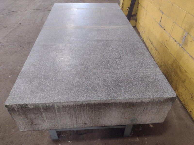 8&#039; X 4&#039; X 14&quot; CHALLENGE PRECISION LAYOUT INSPECTION GRANITE TABLE: STOCK #23793