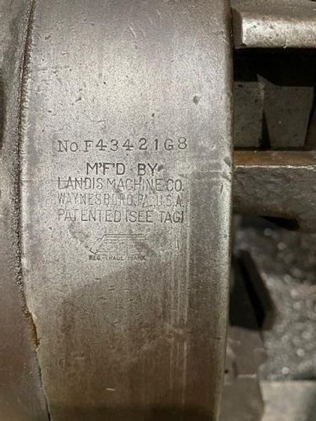 LANDIS 4&quot; THREADER W/ MOTOR &amp; CONTROLS