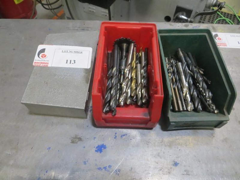 Huot Letter A-Z Drill Index W Assorted Drills- Auction Item