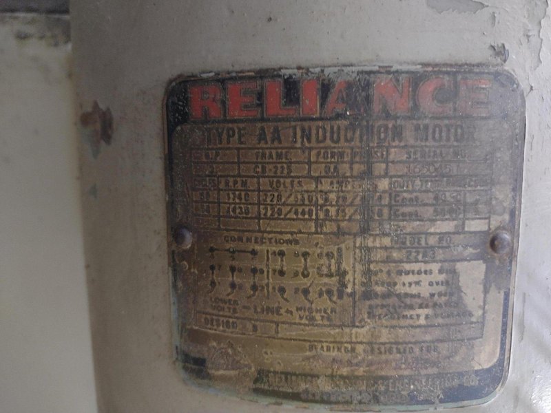 4&quot; TOLEDO BEAVER MODEL #1-2-4 BOLT &amp; PIPE THREADER: STOCK #20776