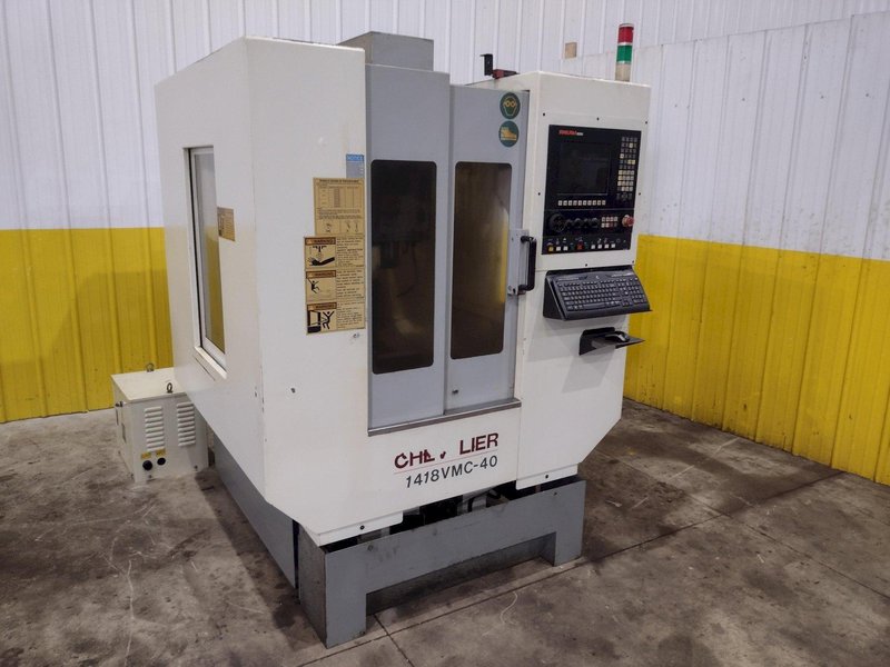 FALCON CHEVALIER MODEL #1418VMC-40 CNC VERTICAL MACHINING CENTER: YOBRO #24009