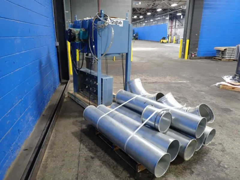 BELFAB DUST COLLECTOR, DUCTS  -  JNBM-0P