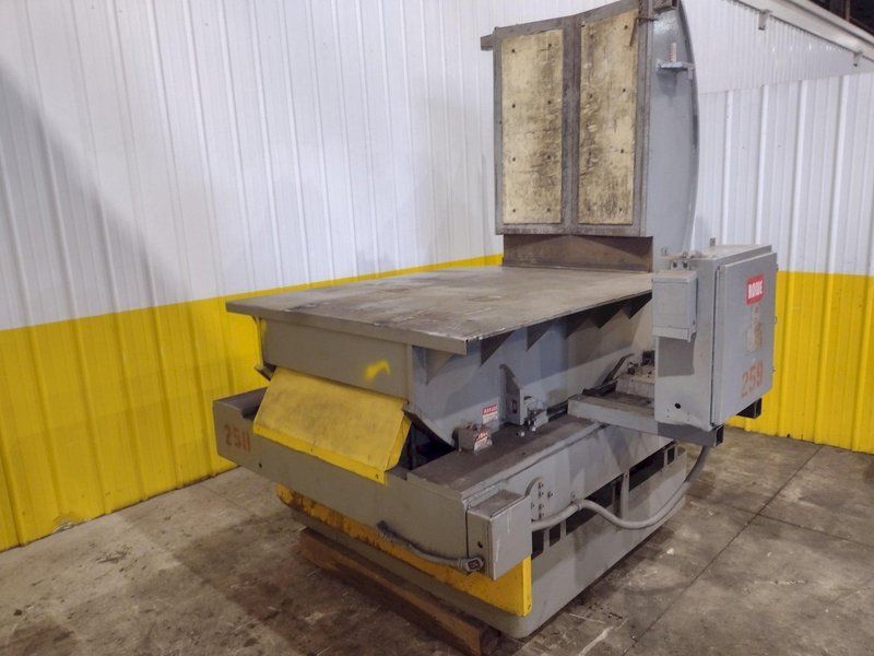 16,000 LB X 48" ROWE UB-16 COIL CAR/ UPENDER BUGGY. STOCK # 0218026