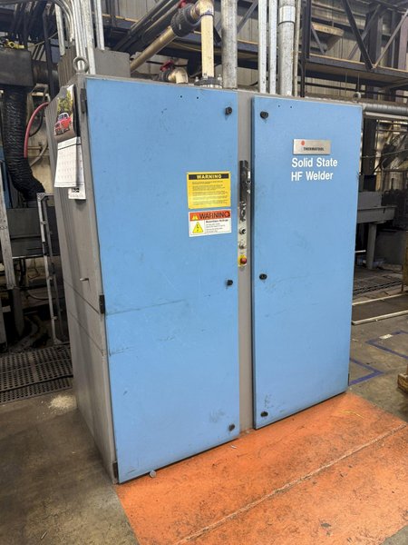 250 KW THERMATOOL MODEL #CF14-1506460 SOLID STATE HF WELDER SYSTEM, THERMAVIEW CONTROLS: YOBRO #24318