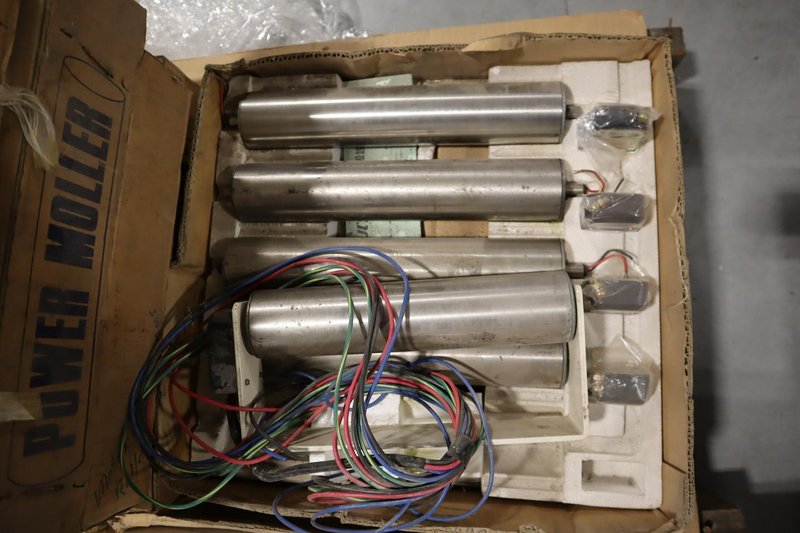 Power Moller Motorized Conveyor Roller Assemblies (24)- Auction Item