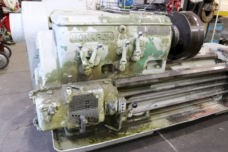 30" X 96" MONARCH ENGINE LATHE: STOCK #68037