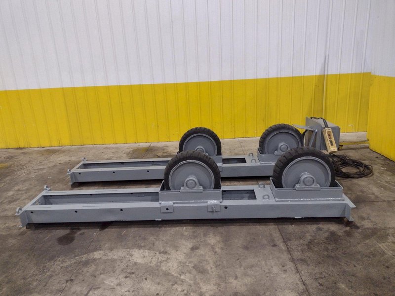 15 TON TURNCO POWERED TANK TURNING ROLLS: STOCK #11252