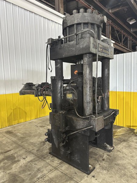 5&quot; (530 TON) AMD MODEL #530-2230 AUTOMATIC HYDRAULIC BAR &amp; BILLET SHEAR OR HYRDRAULIC PRESS: STOCK #22660