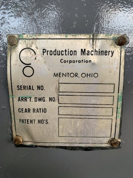 120&quot; X 10&quot; PM SLITTER HEADS. STOCK # 0787824