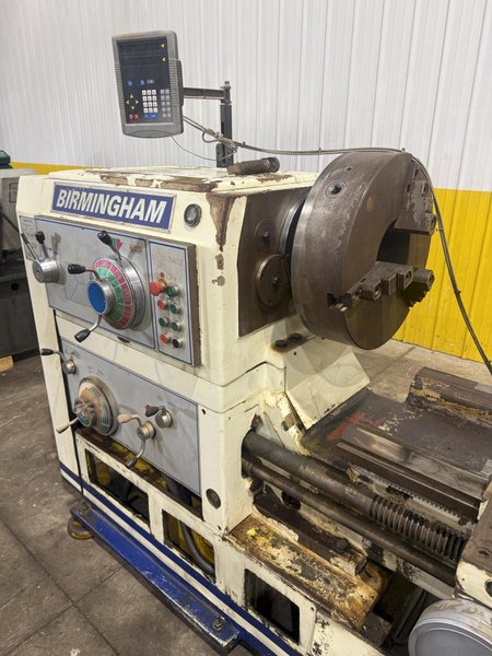32" X 60" BIRMINGHAM MODEL #DL3260 GAP BED ENGINE LATHE 2006 5" HOLE : YOBRO #25339