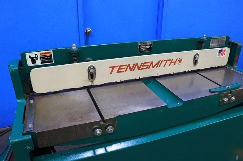 52" X 16 Ga TENNSMITH Hydraulic Squaring Shear, Model 52H