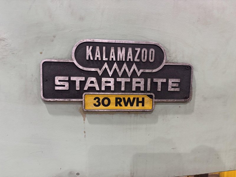 30" KALAMAZOO STARTRITE MODEL #30-RWH VERTICAL BANDSAW: STOCK #23659