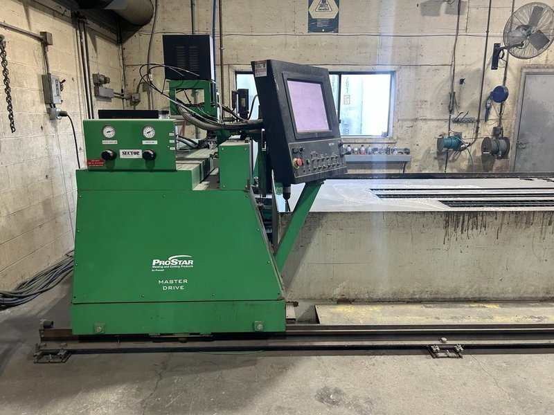 6′ x 10′ ProStar PR5-175-HD Plasma Table, 2014 – Hypertherm HPR 400, Water Table