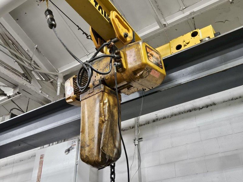 56' X 12'6" X 14' 3 TON FREE STANDING CRANE WORKS BRIDGE CRANE SYSTEM: YOBRO #24680