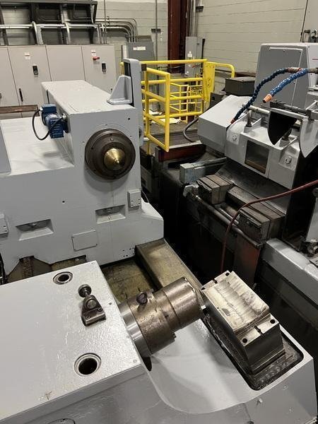 1700mm (67") x 8000mm (26') Wemex Heckert Roll Grinder Model SAXW-1600/2 (14657)