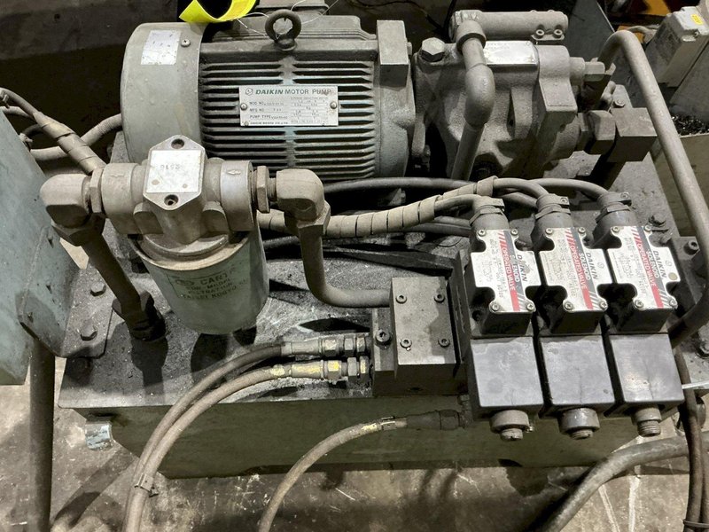 4" NOMURA MODEL #B-100WP TABLE TYPE HORIZONTAL BORING MILL 50 TAPER 96" TRAVEL: YOBRO #25193