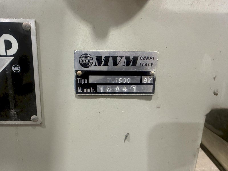 16" x 60" MVM MODEL #T-1500 NORMAND WOOD COPY LATHE: YOBRO #24348