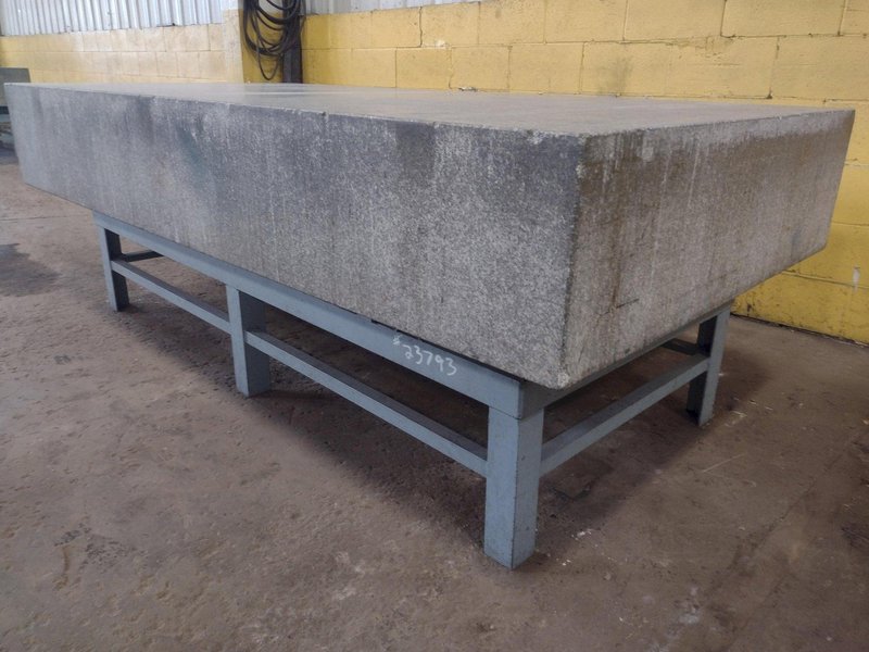 8&#039; X 4&#039; X 14&quot; CHALLENGE PRECISION LAYOUT INSPECTION GRANITE TABLE: STOCK #23793
