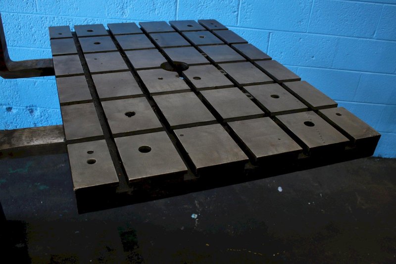 46-1/4&quot; X 32-1/4&quot; X 3&quot; T SLOTTED BOLSTER PLATE: STOCK #75487