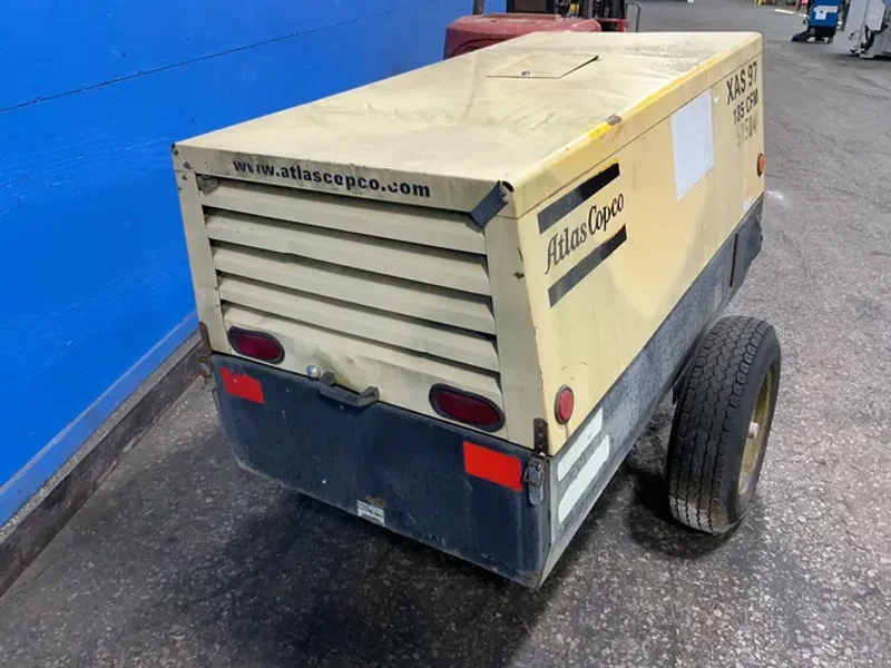 Atlas Copco Portable Air Compressor - Xas 97 (jd)