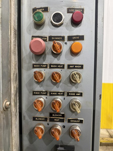 48" x 60" JRI JENFAB MODEL #PCS5060SS STAINLESS STEEL ROTARY TABLE PARTS WASHER ELECTRIC HEAT: YOBRO #24525