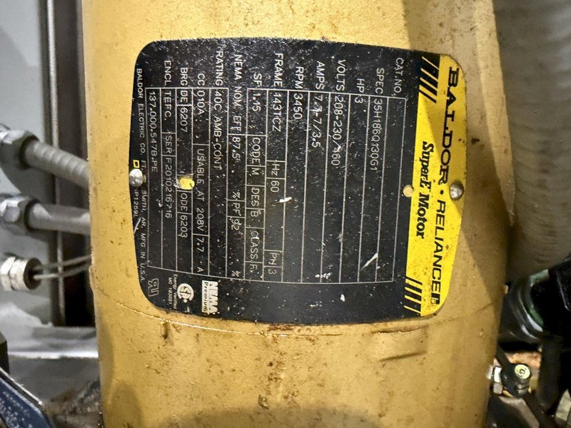 2021 JENFAB STAINLESS MODEL # LJ 19" ROTARY DRUM WASH / RINSE/ DRY PARTS WASHER SYSTEM: YOBRO #24682