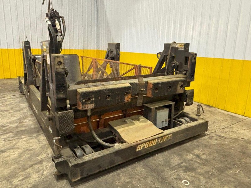 10,000 LBS SUPERIOR HANDLING EQUIPMENT "SPEED LIFT" CANTILEVER HYDRAULIC LOADING DOCK LIFT RAMP: STOCK #23686