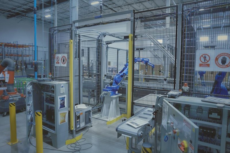 Yaskawa Motoman GP25-12 Robots (1) – YRC1000 Controllers, Mech-Mind 3D Vision, Bin Picking, Integrated Safety Cells, 2022