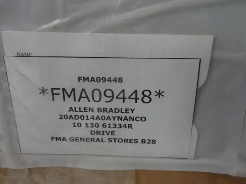 Allen Bradley Ac Drive  - 20ad014a0aynanc0