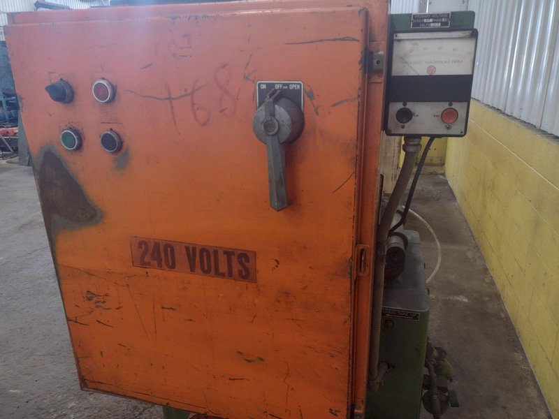 12" X .100" CWP MODEL #12A POWERED COIL STRIP STRAIGHTENER: STOCK 15285