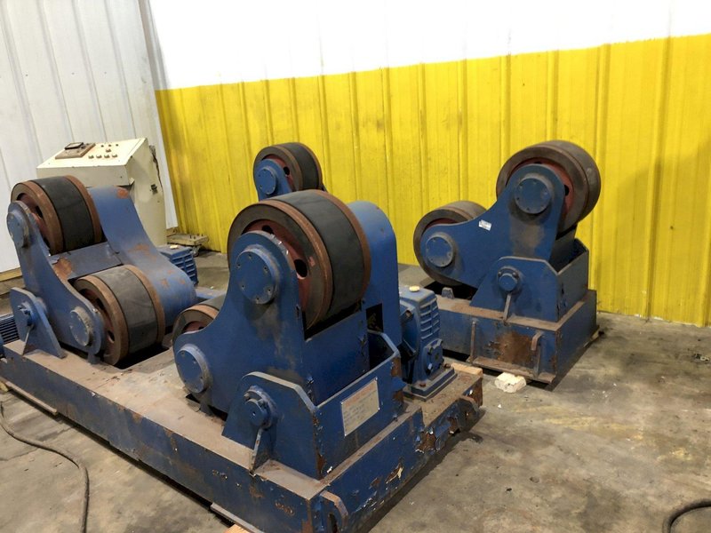 20 TON VANGUARD MODEL HGZ-20 MISSOURI MULE SELF-CENTERING POWERED TANK TURNING ROLLS: STOCK #17995