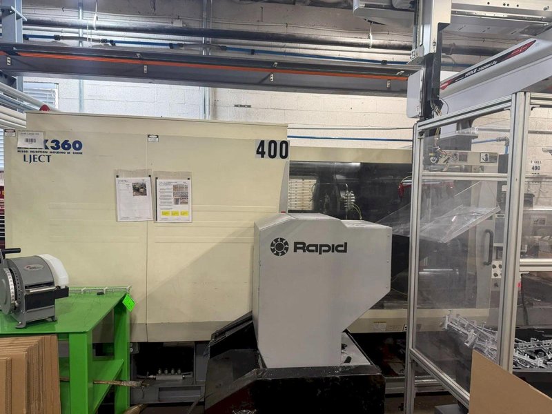Nissei Used NEX360IV-100LE Electric Injection Molding Machine, 397 Ton, 26 oz., yr. 2006