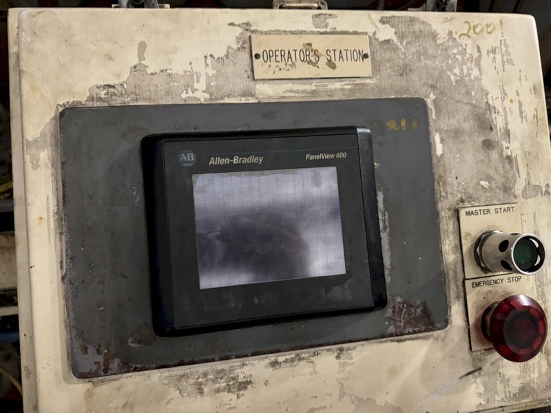 30,000 LB X 42" X .312" U.S. MACHINE CO M24 COIL-FEEDLINE. STOCK # 0446525