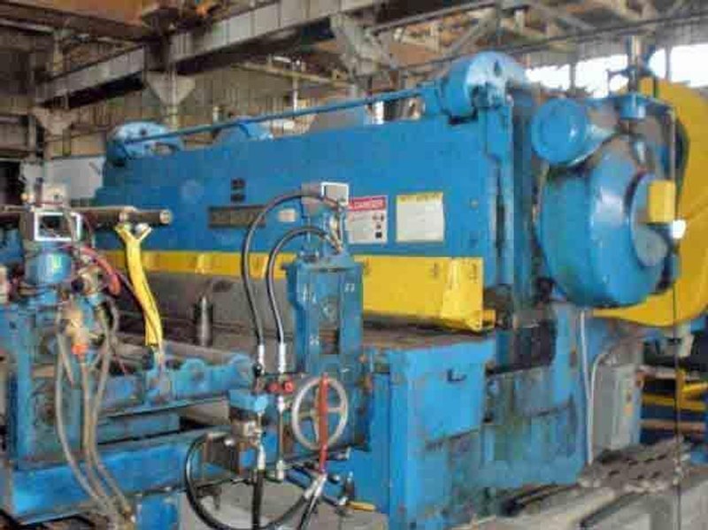 96&quot; x 0.375&quot; x 40,000# Herr Voss Cut To Length Line